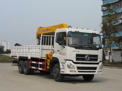 東風(fēng)天龍后雙橋隨車起重運輸車