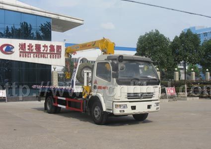 國四東風(fēng)多利卡隨車吊帶清障車